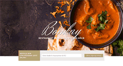 Desktop Screenshot of bombayrestaurant.de